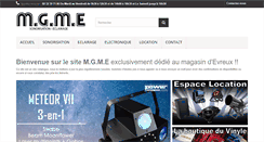 Desktop Screenshot of mgme-evreux.fr